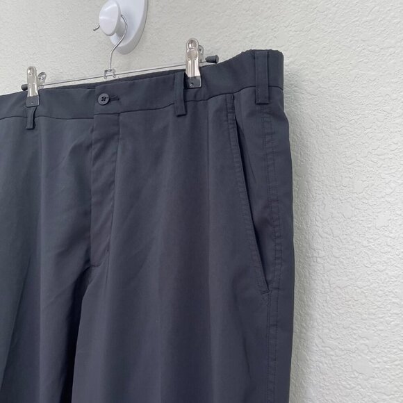 Nike Golf Fit Dry Black Athletic Performance Stretch Pants 256648-010 Mens 36x32 - Picture 3 of 8